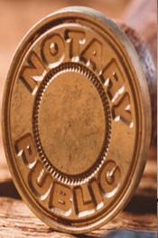 David N. Young, Notary Public